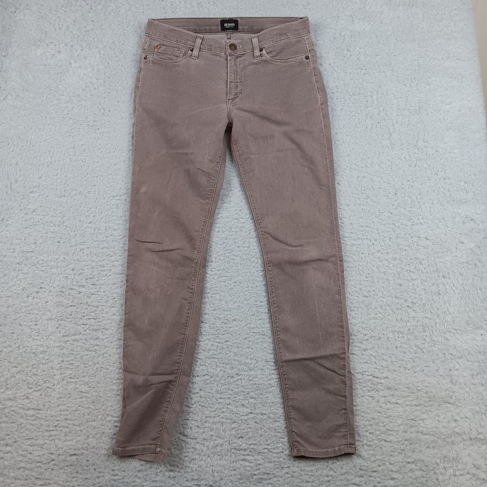 Hudson Jean Nico Super Skinny Woman 28 Chai Midrise Stretch WM407JFD